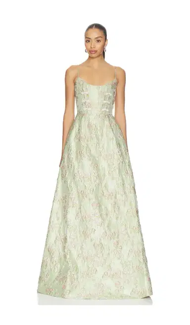 Sau Lee Andrea Brocade Gown | Thumbnail 1 Sau Lee Andrea Brocade Gown | Thumbnail 1