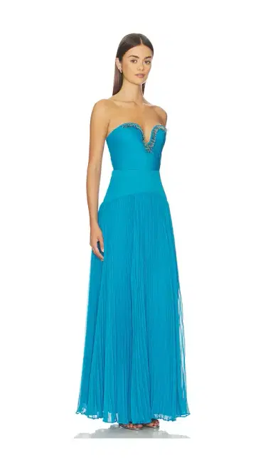 AMUR Fiora Pleated Dress | Thumbnail 2 AMUR Fiora Pleated Dress | Thumbnail 2