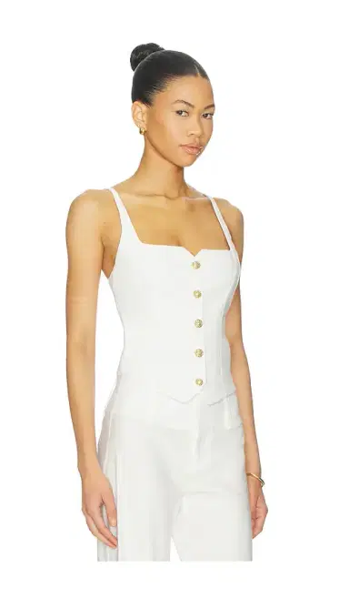 Alice + Olivia Alice + Olivia Esma Cropped Top | Thumbnail 2 Alice + Olivia Alice + Olivia Esma Cropped Top | Thumbnail 2