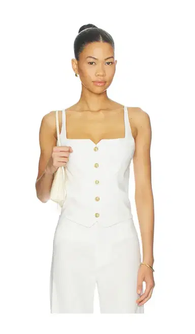 Alice + Olivia Alice + Olivia Esma Cropped Top | Thumbnail 1 Alice + Olivia Alice + Olivia Esma Cropped Top | Thumbnail 1