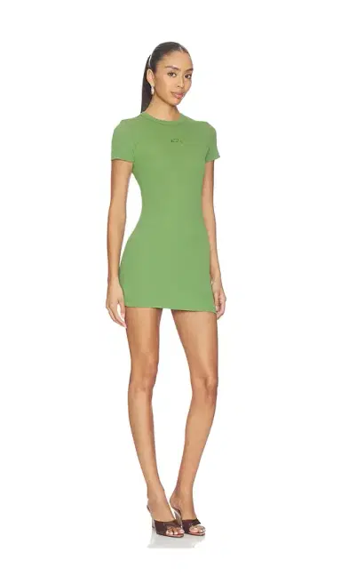 GCDS Rib Logo Lounge Dress | Thumbnail 2 GCDS Rib Logo Lounge Dress | Thumbnail 2