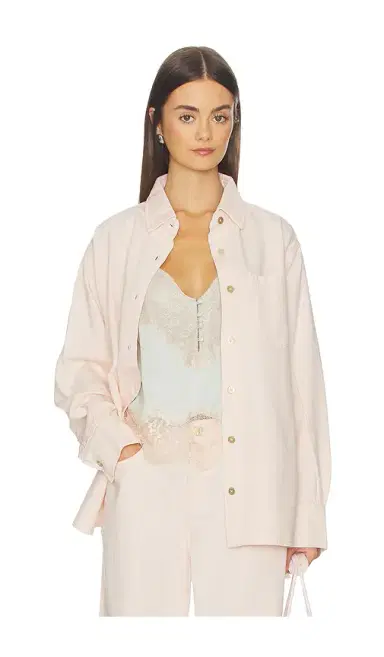 DL1961 DL Aura Faye Oversized Denim Shirt | Thumbnail 1 DL1961 DL Aura Faye Oversized Denim Shirt | Thumbnail 1