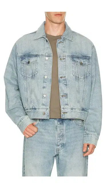 Fear of God Essentials Classic Denim Jacket | Thumbnail 1 Fear of God Essentials Classic Denim Jacket | Thumbnail 1