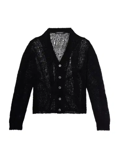 Our Legacy Academy Open-Knit Linen-Blend Cardigan - Men | Thumbnail 1 Our Legacy Academy Open-Knit Linen-Blend Cardigan - Men | Thumbnail 1
