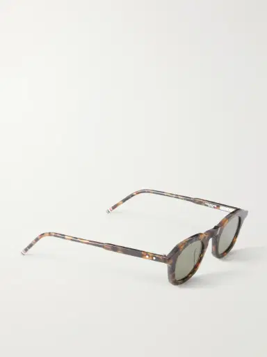 Thom Browne Round-Frame Tortoiseshell Acetate Sunglasses - Men | Thumbnail 3 Thom Browne Round-Frame Tortoiseshell Acetate Sunglasses - Men | Thumbnail 3