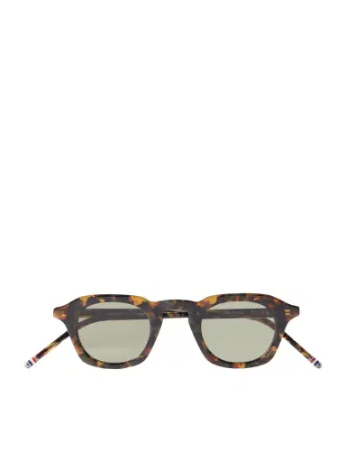 Thom Browne Round-Frame Tortoiseshell Acetate Sunglasses - Men | Thumbnail 1 Thom Browne Round-Frame Tortoiseshell Acetate Sunglasses - Men | Thumbnail 1