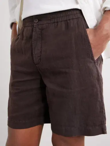 MR P. Straight-Leg Linen Shorts - Men | Thumbnail 5 MR P. Straight-Leg Linen Shorts - Men | Thumbnail 5