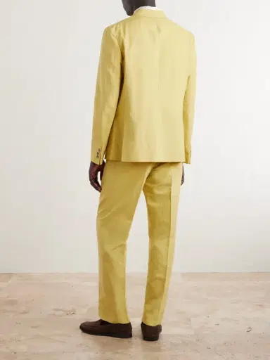 Paul Smith Cotton and Linen-Blend Suit Jacket - Men | Thumbnail 6 Paul Smith Cotton and Linen-Blend Suit Jacket - Men | Thumbnail 6