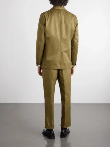 Beams Plus Ivy Straight-Leg Cotton-Twill Trousers - Men | Thumbnail 4 Beams Plus Ivy Straight-Leg Cotton-Twill Trousers - Men | Thumbnail 4