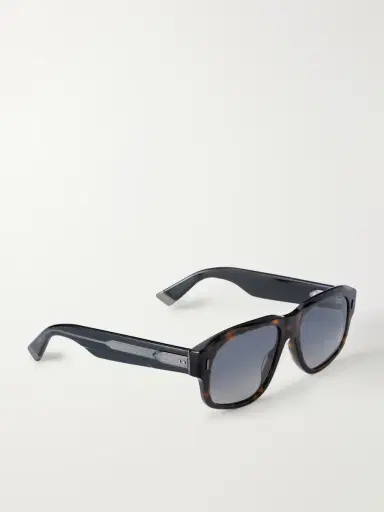 DIOR Eyewear DiorTailoring N1I Havana Geometric Acetate Sunglasses - Men | Thumbnail 3 DIOR Eyewear DiorTailoring N1I Havana Geometric Acetate Sunglasses - Men | Thumbnail 3