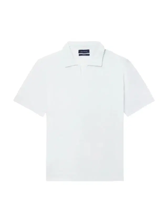 Terry-Cotton Polo Shirt - Men Terry-Cotton Polo Shirt - Men