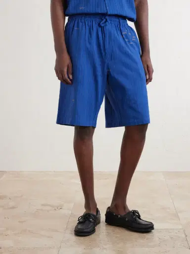 Kardo Milo Straight-Leg Cotton Drawstring Shorts - Men | Thumbnail 3 Kardo Milo Straight-Leg Cotton Drawstring Shorts - Men | Thumbnail 3