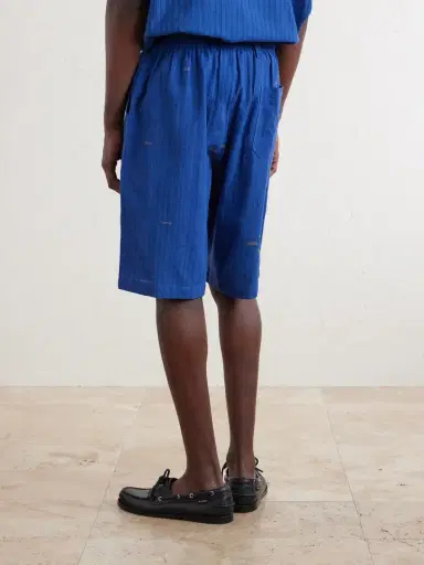 Kardo Milo Straight-Leg Cotton Drawstring Shorts - Men | Thumbnail 4 Kardo Milo Straight-Leg Cotton Drawstring Shorts - Men | Thumbnail 4