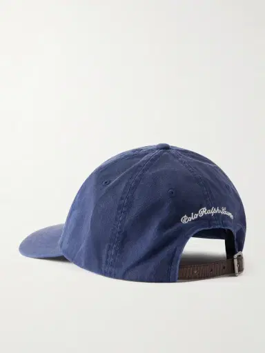 Polo Ralph Lauren Logo-Embroidered Cotton-Twill Baseball Cap - Men | Thumbnail 4 Polo Ralph Lauren Logo-Embroidered Cotton-Twill Baseball Cap - Men | Thumbnail 4