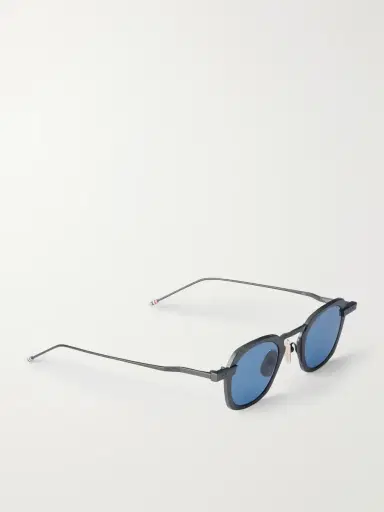 Thom Browne Square-Frame Titanium Sunglasses - Men | Thumbnail 3 Thom Browne Square-Frame Titanium Sunglasses - Men | Thumbnail 3