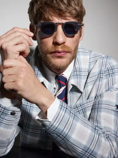 Thom Browne Square-Frame Titanium Sunglasses - Men | Thumbnail 4 Thom Browne Square-Frame Titanium Sunglasses - Men | Thumbnail 4
