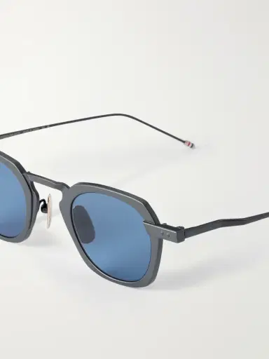 Thom Browne Square-Frame Titanium Sunglasses - Men | Thumbnail 5 Thom Browne Square-Frame Titanium Sunglasses - Men | Thumbnail 5