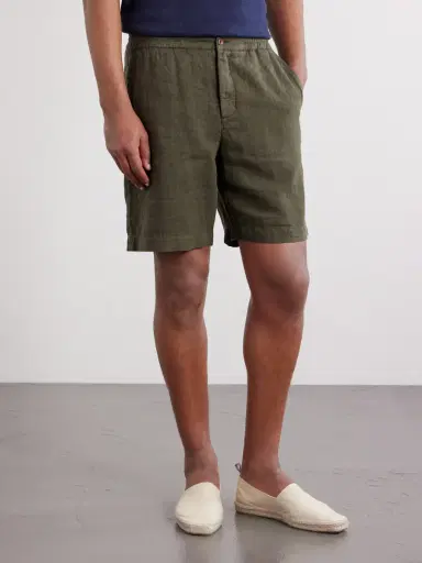 MR P. Straight-Leg Linen Shorts - Men | Thumbnail 3 MR P. Straight-Leg Linen Shorts - Men | Thumbnail 3