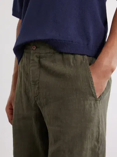 MR P. Straight-Leg Linen Shorts - Men | Thumbnail 5 MR P. Straight-Leg Linen Shorts - Men | Thumbnail 5