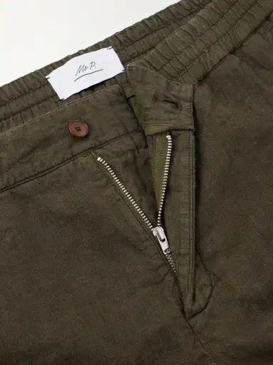 MR P. Straight-Leg Linen Shorts - Men | Thumbnail 6 MR P. Straight-Leg Linen Shorts - Men | Thumbnail 6