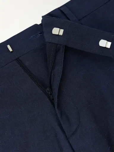 Paul Smith Slim-Fit Tapered Cotton and Linen-Blend Suit Trousers - Men | Thumbnail 6 Paul Smith Slim-Fit Tapered Cotton and Linen-Blend Suit Trousers - Men | Thumbnail 6
