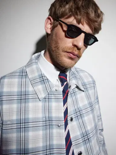 Thom Browne Round-Frame Acetate Sunglasses - Men | Thumbnail 2 Thom Browne Round-Frame Acetate Sunglasses - Men | Thumbnail 2