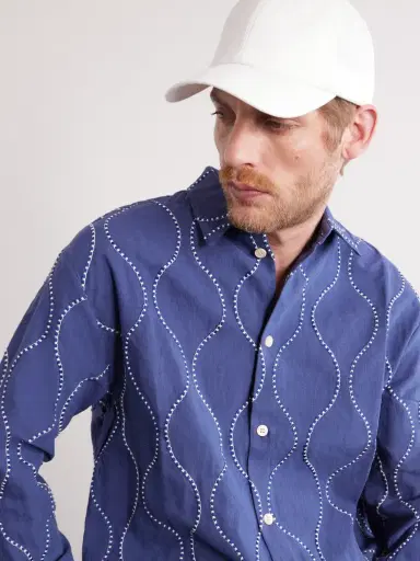 Frescobol Carioca Fernando Linen Baseball Cap - Men | Thumbnail 3 Frescobol Carioca Fernando Linen Baseball Cap - Men | Thumbnail 3