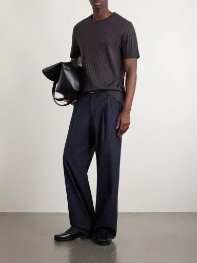 MR P. Ribbed Organic Cotton T-Shirt - Men | Thumbnail 2 MR P. Ribbed Organic Cotton T-Shirt - Men | Thumbnail 2
