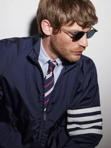 Thom Browne Square-Frame Silver-Tone Titanium Sunglasses - Men | Thumbnail 2 Thom Browne Square-Frame Silver-Tone Titanium Sunglasses - Men | Thumbnail 2