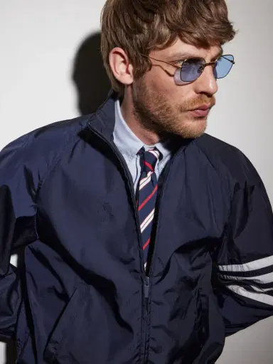 Thom Browne Rectangular-Frame Gold-Toned Sunglasses - Men | Thumbnail 4 Thom Browne Rectangular-Frame Gold-Toned Sunglasses - Men | Thumbnail 4