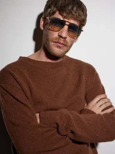 Cutler and Gross 1424 Aviator-Style Silver-Tone Sunglasses - Men | Thumbnail 2 Cutler and Gross 1424 Aviator-Style Silver-Tone Sunglasses - Men | Thumbnail 2