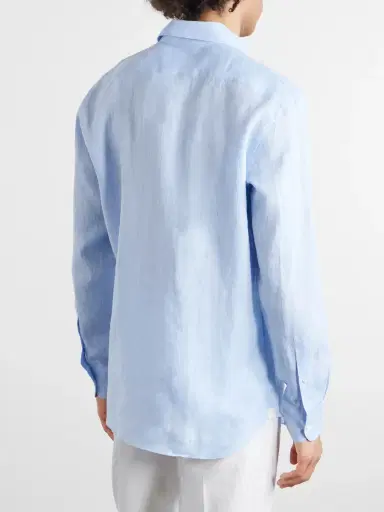 Zegna Linen Shirt - Men | Thumbnail 4 Zegna Linen Shirt - Men | Thumbnail 4