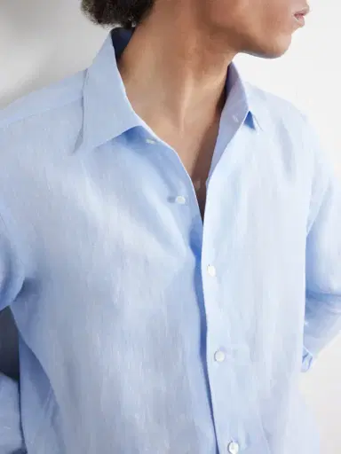 Zegna Linen Shirt - Men | Thumbnail 5 Zegna Linen Shirt - Men | Thumbnail 5