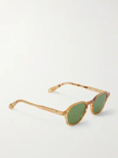 Garrett Leight California Optical Temescal Hexagon-Frame Acetate Sunglasses - Men | Thumbnail 3 Garrett Leight California Optical Temescal Hexagon-Frame Acetate Sunglasses - Men | Thumbnail 3