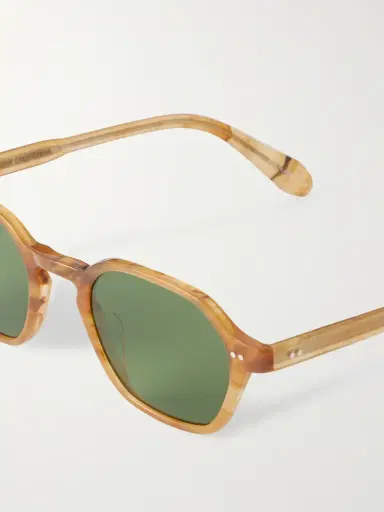 Garrett Leight California Optical Temescal Hexagon-Frame Acetate Sunglasses - Men | Thumbnail 5 Garrett Leight California Optical Temescal Hexagon-Frame Acetate Sunglasses - Men | Thumbnail 5