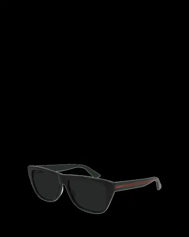 Gucci Men's Rounded Web Acetate Sunglasses | Thumbnail 2 Gucci Men's Rounded Web Acetate Sunglasses | Thumbnail 2
