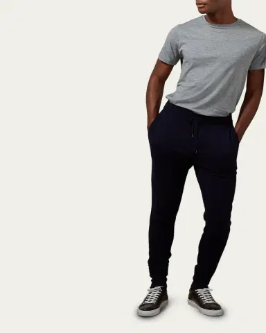 Ralph Lauren Purple Label Lisle Crewneck T-Shirt | Thumbnail 2 Ralph Lauren Purple Label Lisle Crewneck T-Shirt | Thumbnail 2