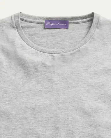 Ralph Lauren Purple Label Lisle Crewneck T-Shirt | Thumbnail 5 Ralph Lauren Purple Label Lisle Crewneck T-Shirt | Thumbnail 5