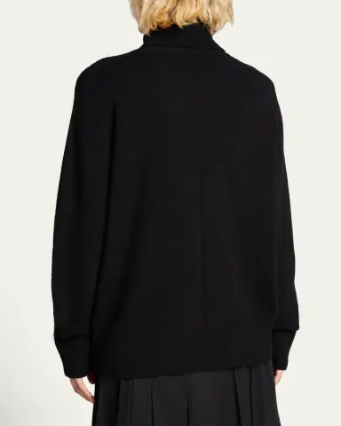 The Row Stepny Wool-Cashmere Turtleneck Top | Thumbnail 3 The Row Stepny Wool-Cashmere Turtleneck Top | Thumbnail 3