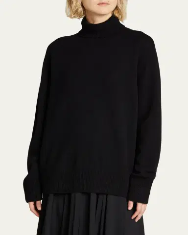 The Row Stepny Wool-Cashmere Turtleneck Top | Thumbnail 4 The Row Stepny Wool-Cashmere Turtleneck Top | Thumbnail 4