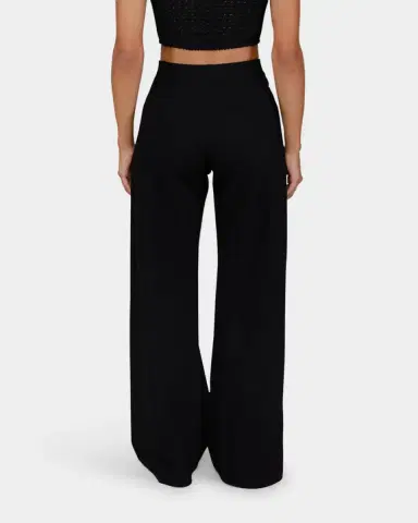 LESET Rio Wide-Leg Ponte Pants | Thumbnail 2 LESET Rio Wide-Leg Ponte Pants | Thumbnail 2