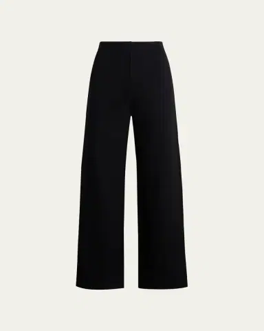 LESET Rio Wide-Leg Ponte Pants | Thumbnail 4 LESET Rio Wide-Leg Ponte Pants | Thumbnail 4