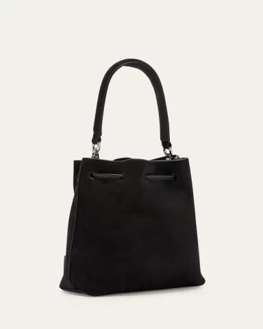 Stuart Weitzman Rae Mini Suede Bucket Bag | Thumbnail 3 Stuart Weitzman Rae Mini Suede Bucket Bag | Thumbnail 3