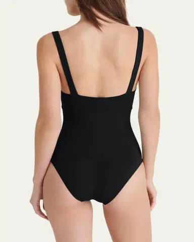 Eres Arnaque Square-Neck One-Piece Swimsuit | Thumbnail 3 Eres Arnaque Square-Neck One-Piece Swimsuit | Thumbnail 3