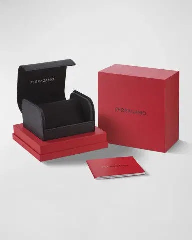 FERRAGAMO Men's 42mm Ferragamo 1927 Chrono Watch with Bracelet Strap, Two Tone | Thumbnail 7 FERRAGAMO Men's 42mm Ferragamo 1927 Chrono Watch with Bracelet Strap, Two Tone | Thumbnail 7