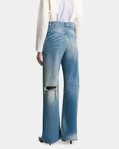 MM6 Maison Margiela Deconstructed 5-Pocket Jeans | Thumbnail 7 MM6 Maison Margiela Deconstructed 5-Pocket Jeans | Thumbnail 7