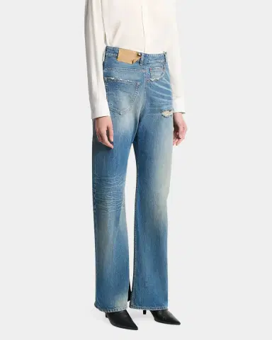 MM6 Maison Margiela Deconstructed 5-Pocket Jeans | Thumbnail 8 MM6 Maison Margiela Deconstructed 5-Pocket Jeans | Thumbnail 8