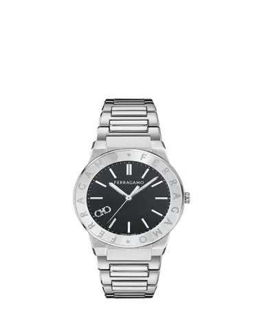 FERRAGAMO Ferragamo Sapphire Logo 41mm Stainless Steel Bracelet Watch | Thumbnail 1 FERRAGAMO Ferragamo Sapphire Logo 41mm Stainless Steel Bracelet Watch | Thumbnail 1