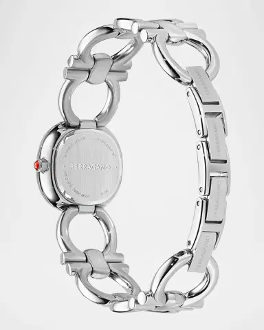 Ferragamo Double Gancini 25MM Stainless Steel Bracelet Watch | Thumbnail 6 Ferragamo Double Gancini 25MM Stainless Steel Bracelet Watch | Thumbnail 6