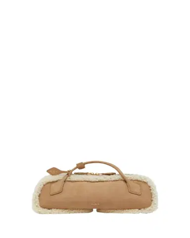Alaïa Le Teckel Shearling Clutch Bag | Thumbnail 1 Alaïa Le Teckel Shearling Clutch Bag | Thumbnail 1